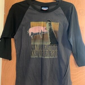 Pink Floyd Graphic Raglan Tee 
In the flesh